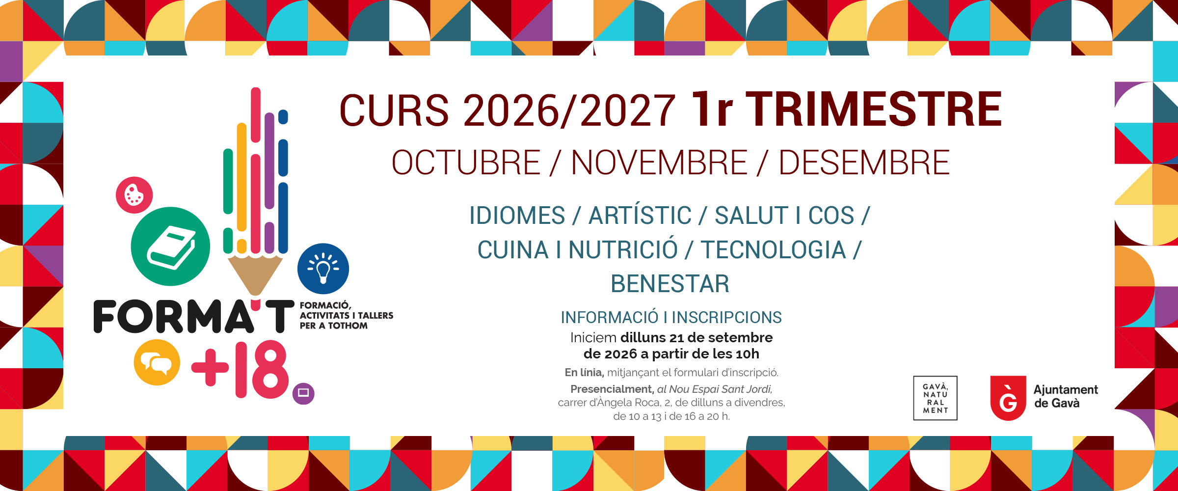 Forma't + 18 2026
